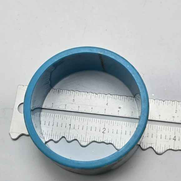 Avon 1987 Tropical Beauty Bracelet Bangle Wide Plastic Statement Costume Fashion - Picture 5 of 6